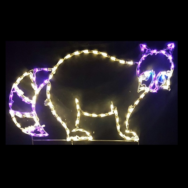Raccoon LED Lighted Outdoor Lawn Decoration