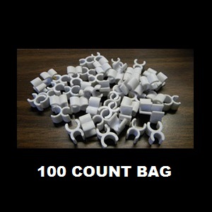Quarter Inch Light Clips - 100 Count