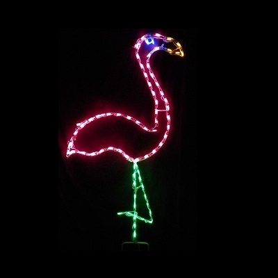 Flamingo LED Lighted Outdoor Marine Decoration