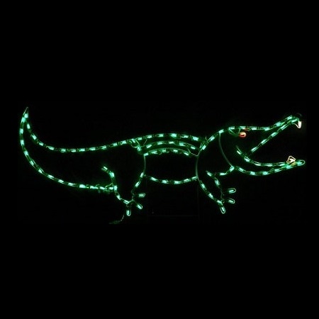 Alligator LED Lighted Outdoor Lawn Decoration