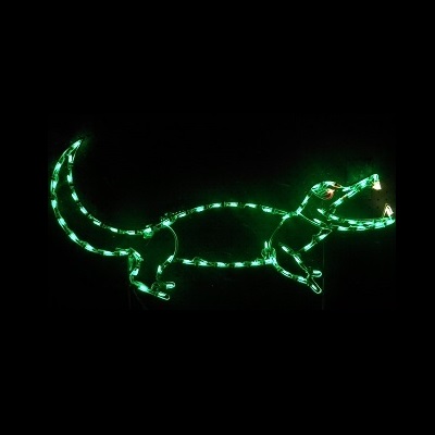 Alligator LED Lighted Lawn Decoration