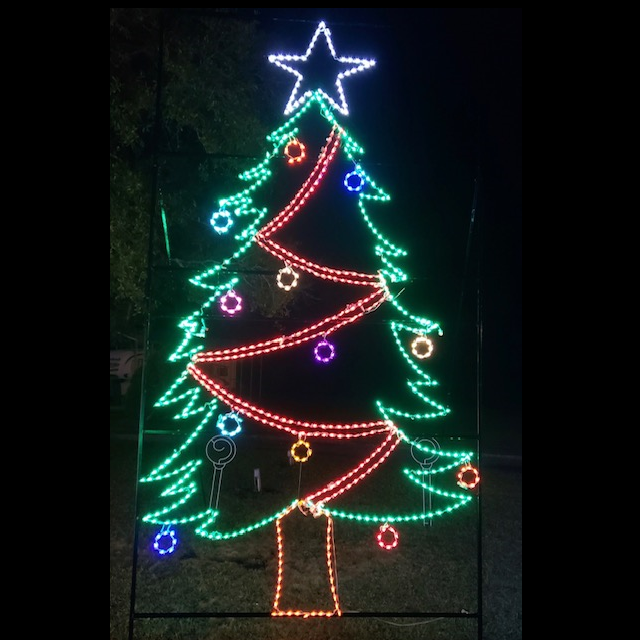 Christmas Tree LED Lighted Outdoor Commercial Christmas Decoration