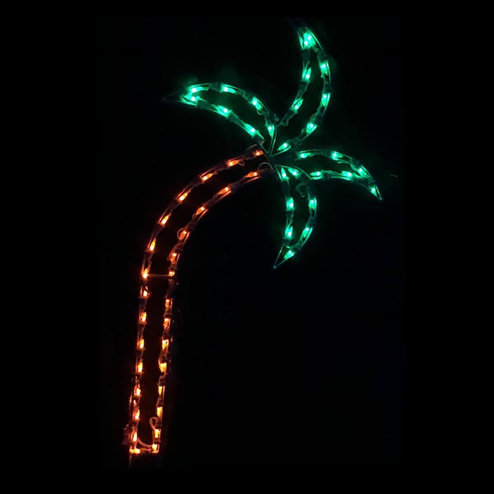 Small Palm Tree LED Lighted Outdoor Lawn Decoration