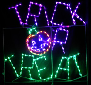 Trick Or Treat LED Lighted Lawn Sign
