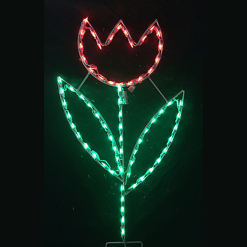 Tulip Pick Your Color! LED Lighted Outdoor Spring Decoration