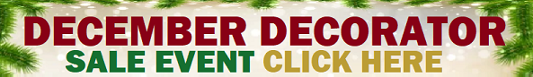 Welcome decorating enthusiasts to the  Team Santa Inc. December-Decorator-Sale-Event